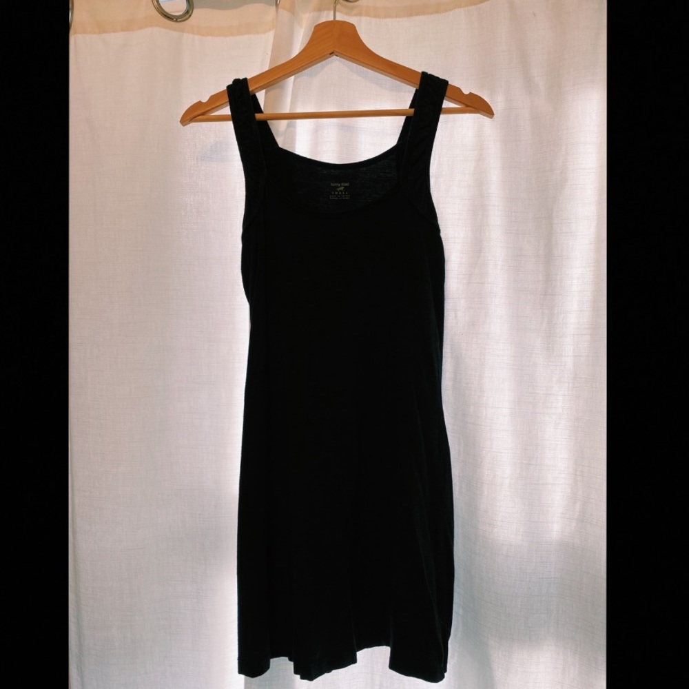 horny toad black dress